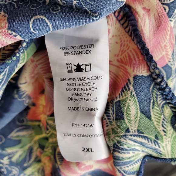 LuLaRoe Floral Jill Skirt (2X) - Picture 6 of 6